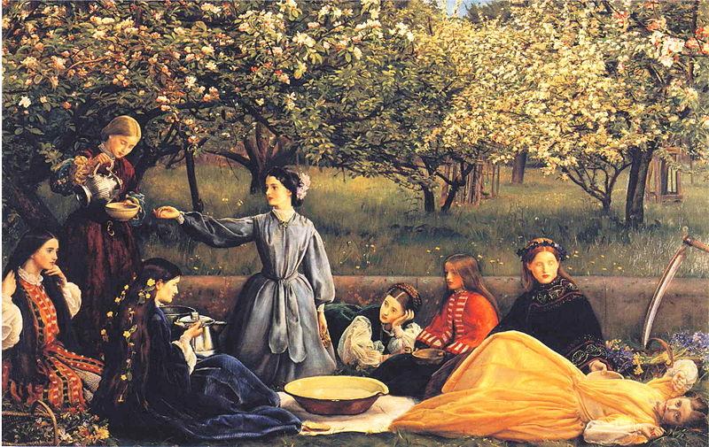 Sir John Everett Millais Spring china oil painting image
